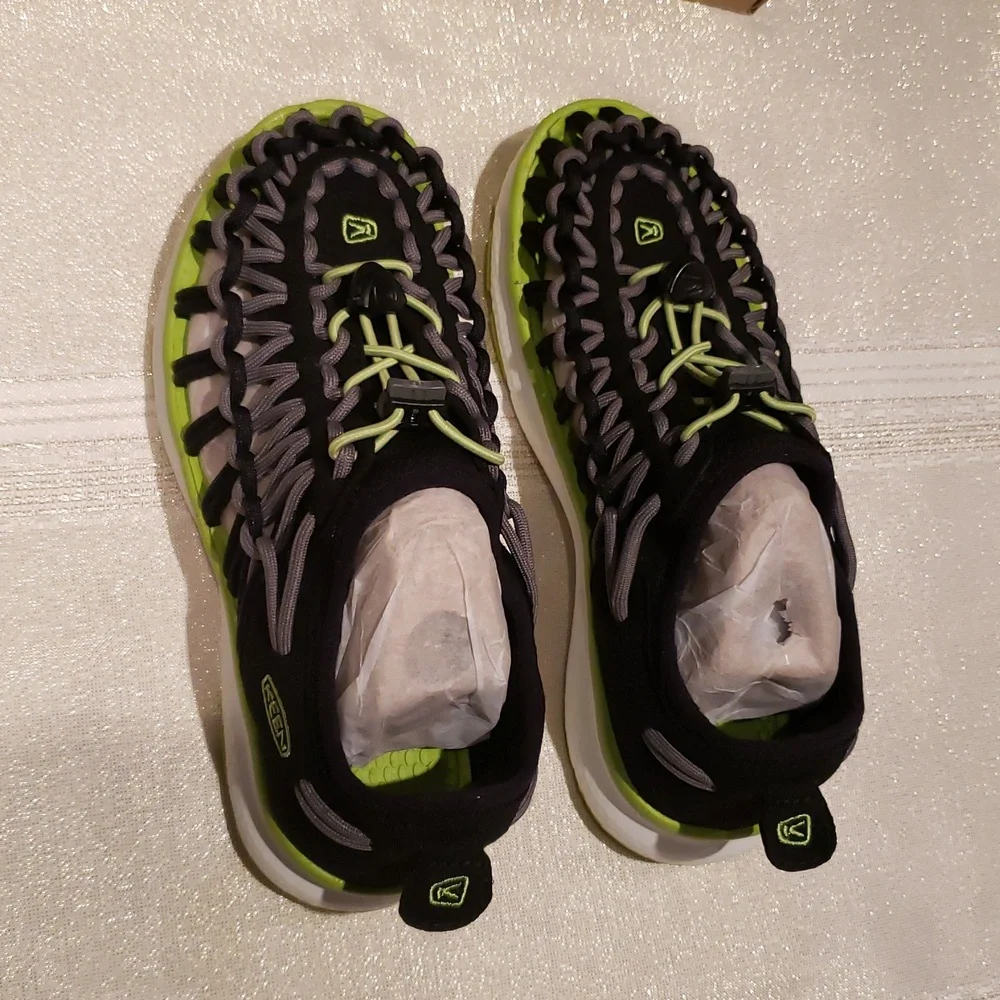 Keen NEW Uneek O2 Corded Water Sneakers Hiking Sport Sandals Youth Kids Unisex 1